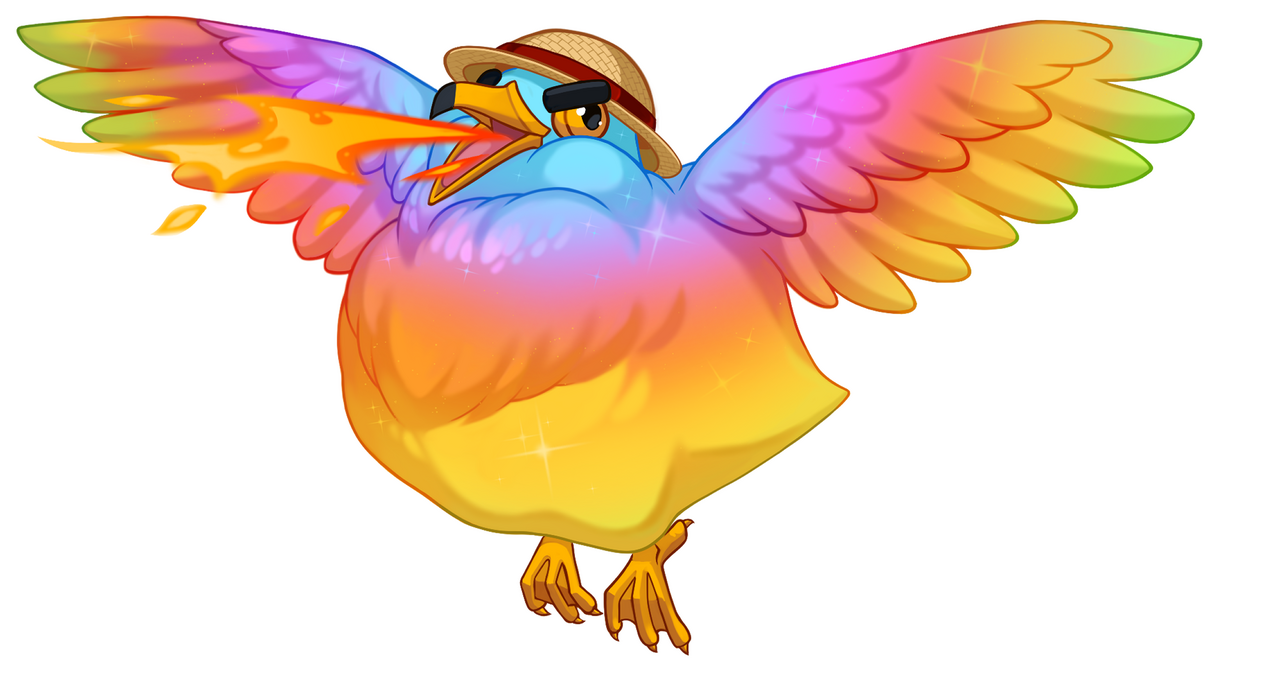 Crazy Gull promotional Standee