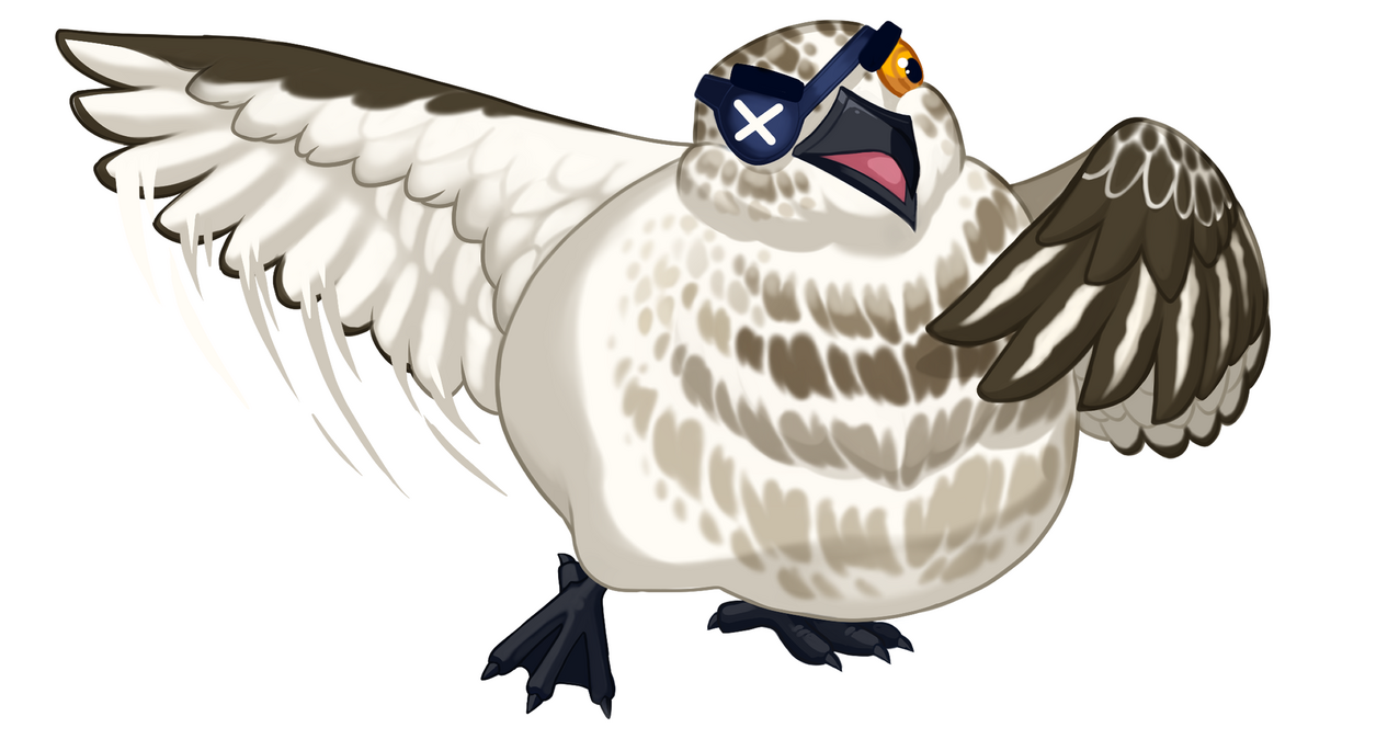 Crazy Gull promotional Standee