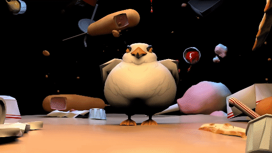 Crazy Gull Model + Animations